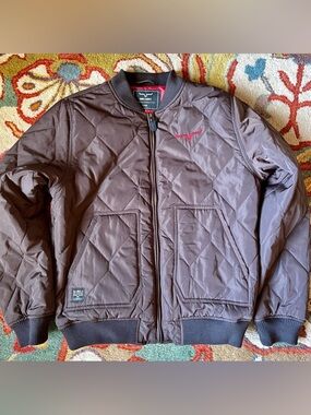 Women’s KIMES RANCH
Soft Quilted brown bomber jacket
